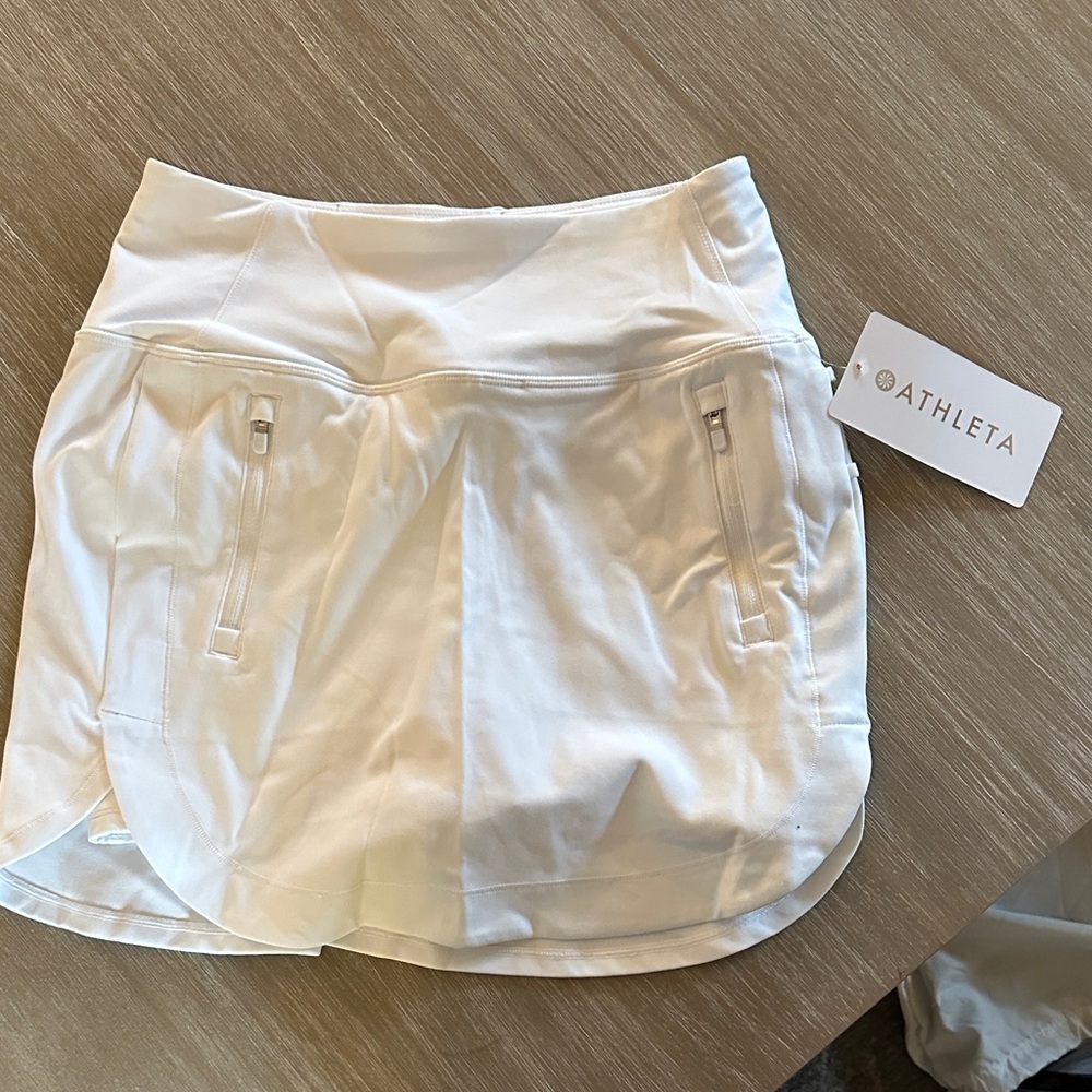 Athleta Women's Bright White Golf Skort